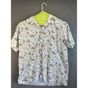 Columbia Button Down Shirt Mens XXL  PFG Short Sleeve Vented Fishing‎